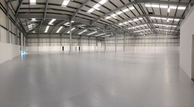 室内聚脲防护耐磨案例